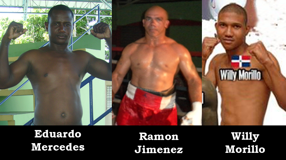 EDUARDO MERCEDES, RAMON JIMENEZ Y WILLY MORILLO