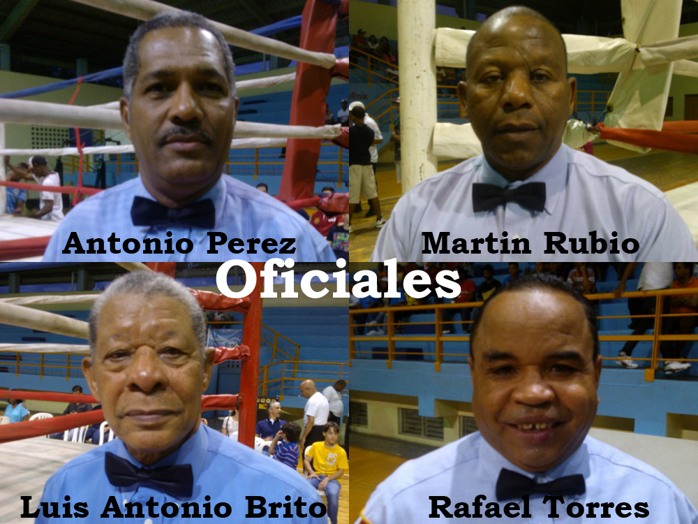 Los oficiales Antonio Manuel Pérez, Martin de los Santos Rubio, Luis Antonio Brito del Rosario y Rafael Torres Bernard